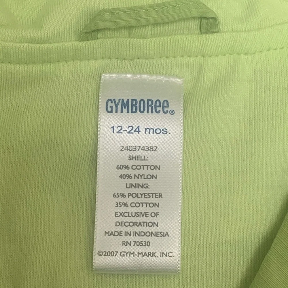 Gymboree Hoodie Jacket Little Airplane Co 12-24 mo